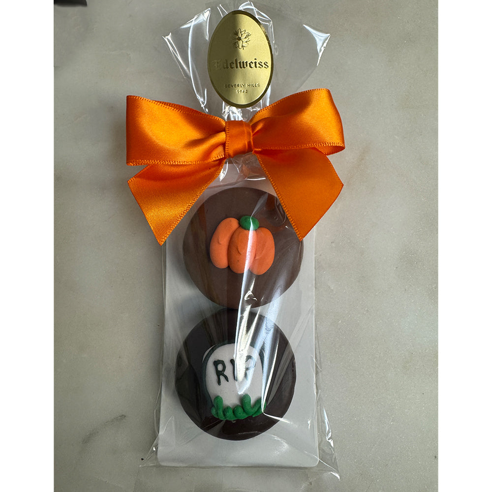 Chocolate Halloween Oreos (2 Piece Gift Bag)