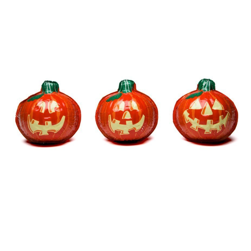 3D foiled milk chocolate pumpkins from Beverly Hills and Los Angeles