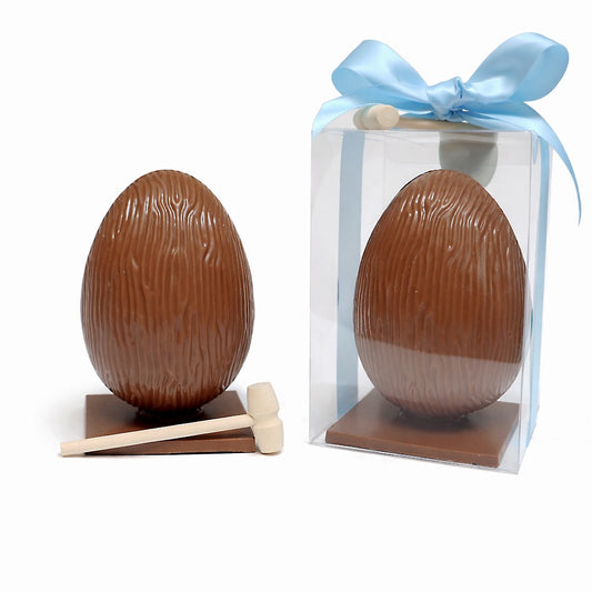 Handmade Chocolate Bark Surprise Egg - Edelweiss Chocolates - Gourmet Premium Handmade Chocolates made in Beverly Hills and Los Angeles