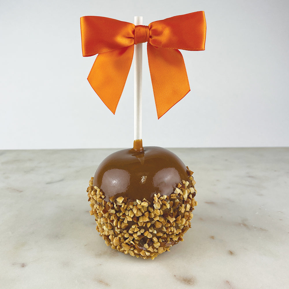 Gourmet Caramel Apple handmade in Los Angeles and Beverly Hills