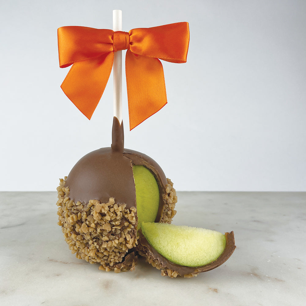 Gourmet Caramel Apple handmade in Los Angeles and Beverly Hills