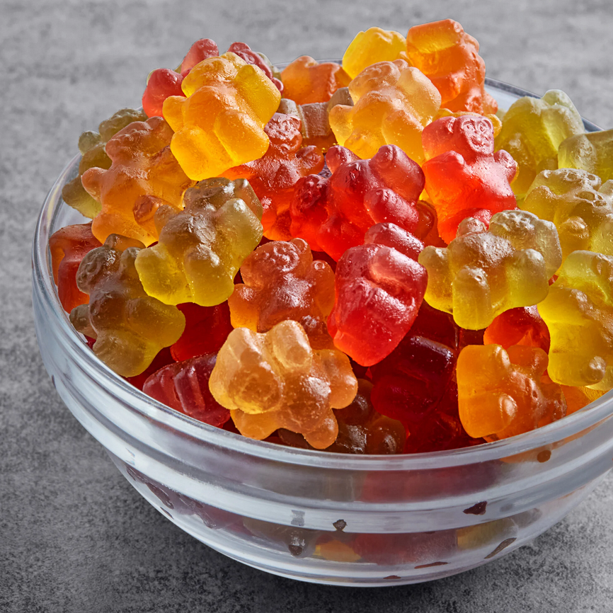 Organic gummy bears packed in beverly hills and los angeles