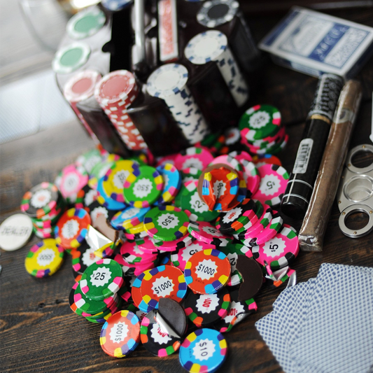 Gourmet Chocolate Poker Chips - Edelweiss Chocolates - Gourmet Premium Handmade Chocolates made in Beverly Hills and Los Angeles