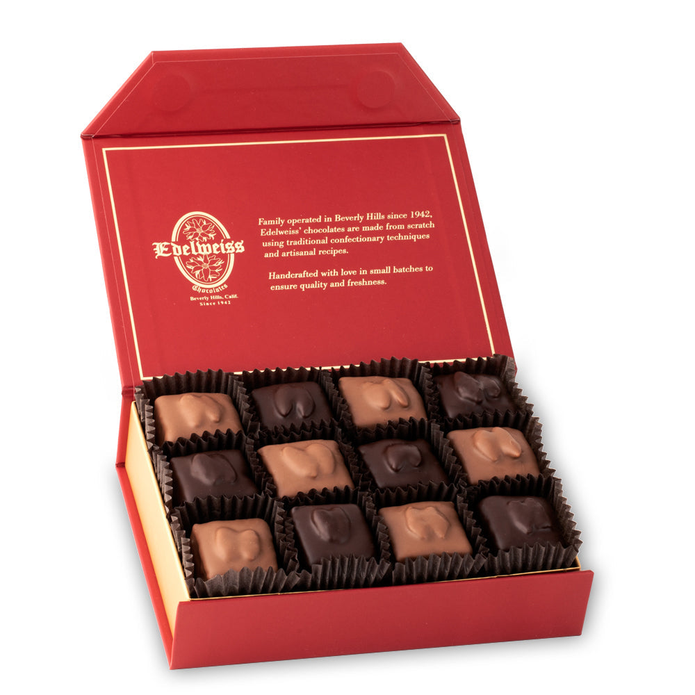 Pumpkin Spice Marshmallows Gift Box - Edelweiss Chocolates - Gourmet Premium Handmade Chocolates made in Beverly Hills and Los Angeles