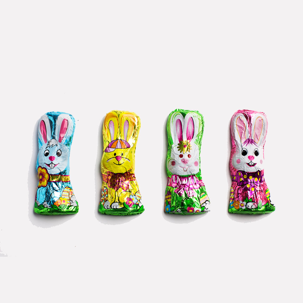 Milk Chocolate Squatty Rabbit (Pack of 4) - Edelweiss Chocolates - Gourmet Premium Handmade Chocolates made in Beverly Hills and Los Angeles