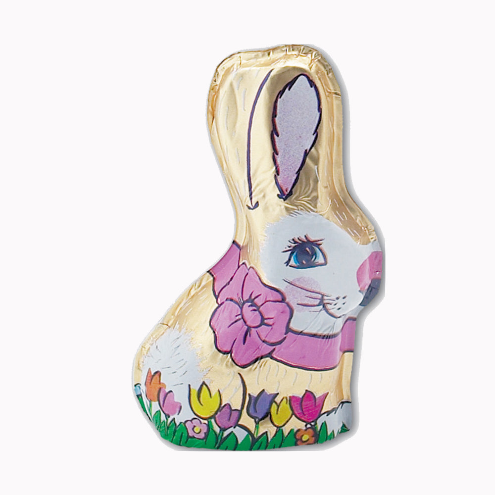 Milk Chocolate Foiled Bunny (2oz) - Edelweiss Chocolates