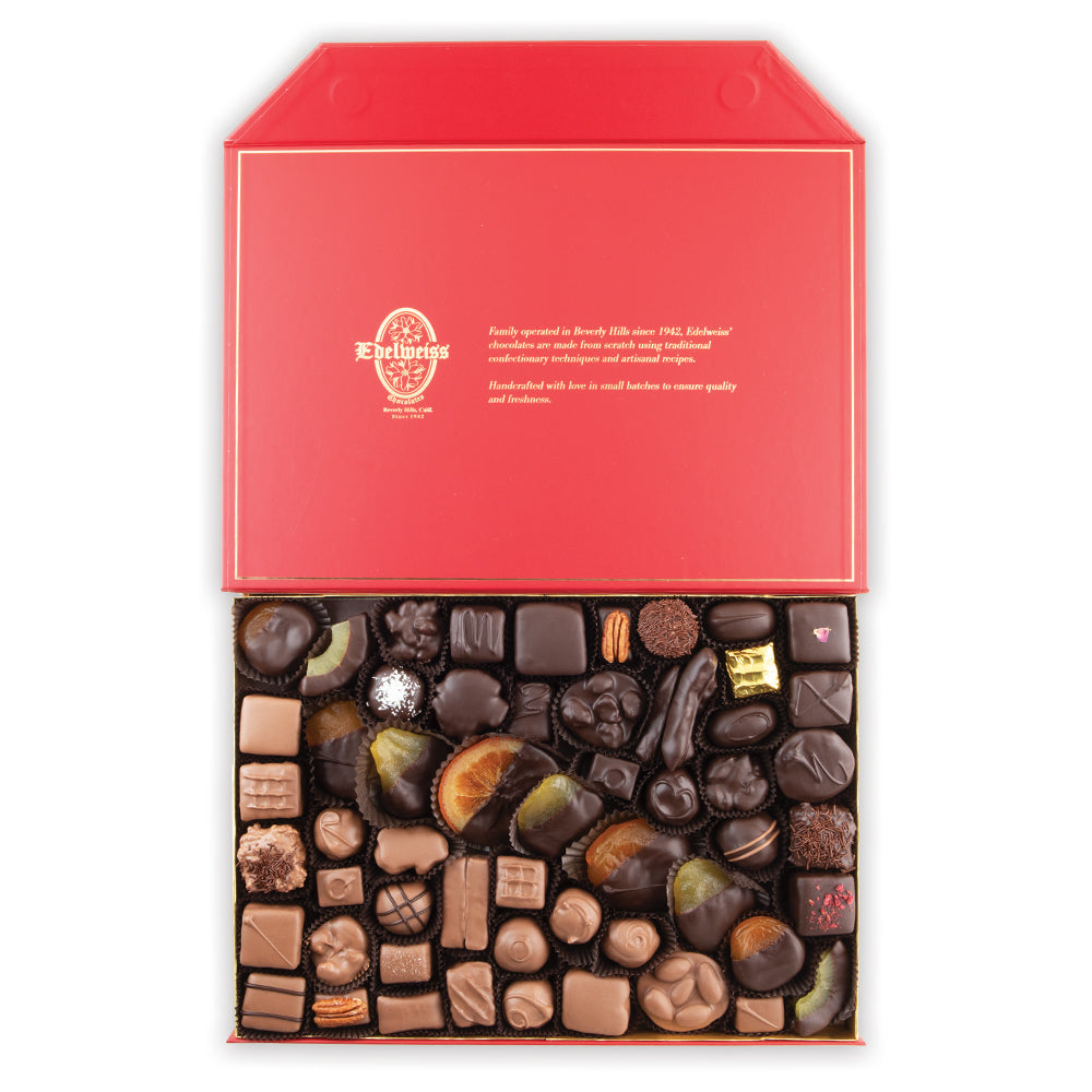 Ultimate Gift Tower - Edelweiss Chocolates - Gourmet Premium Handmade Chocolates made in Beverly Hills and Los Angeles