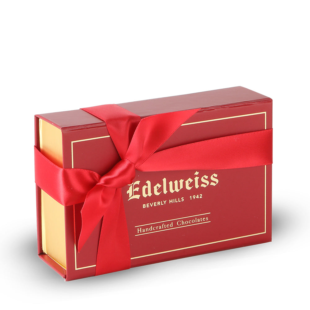 Chocolate Pecan Chews(8 Piece Gift Box) - Edelweiss Chocolates - Gourmet Premium Handmade Chocolates made in Beverly Hills and Los Angeles