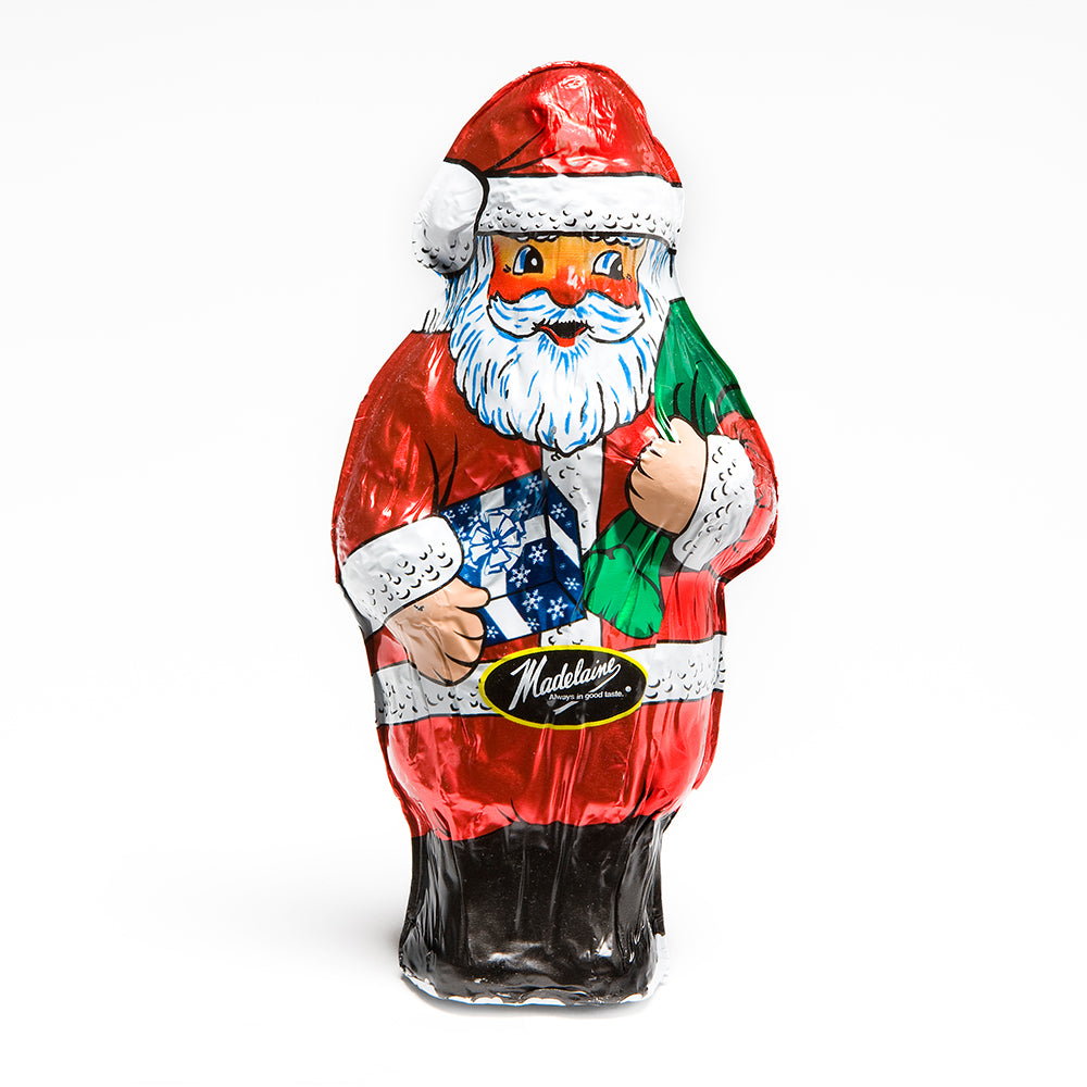 Large Milk Chocolate Santa - Edelweiss Chocolates