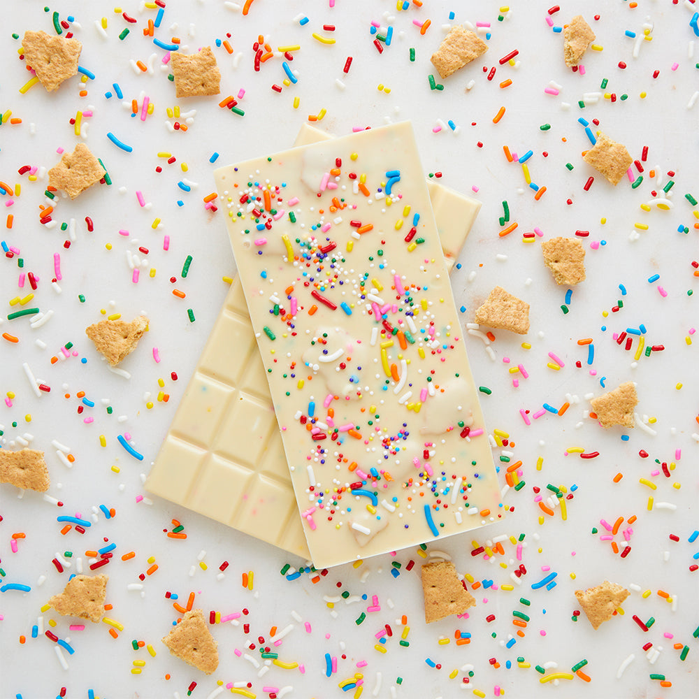 Birthday Cake Bar - Edelweiss Chocolates