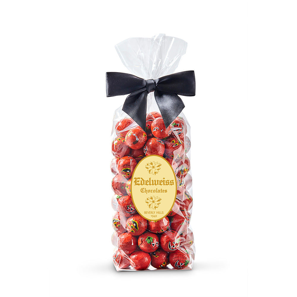 Crispy Halloween Foil Wrapped Milk Chocolate - Edelweiss Chocolates
