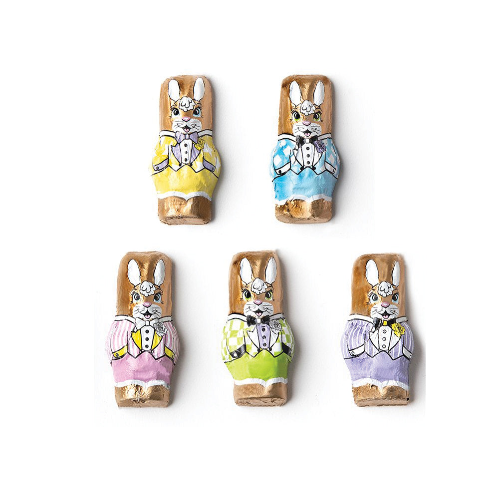 Dark Chocolate Mini Bunnies made in Beverly Hills and Los Angeles Handmade