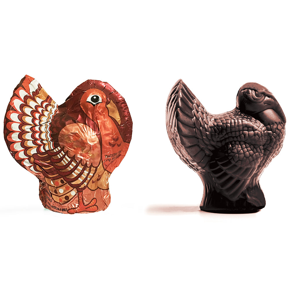 Small Gourmet Dark Chocolate Turkey - Edelweiss Chocolates