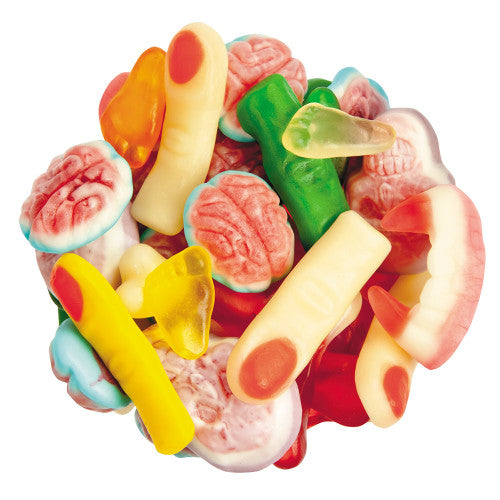 Missing Gummy Body Parts - Edelweiss Chocolates - Gourmet Premium Handmade Chocolates made in Beverly Hills and Los Angeles