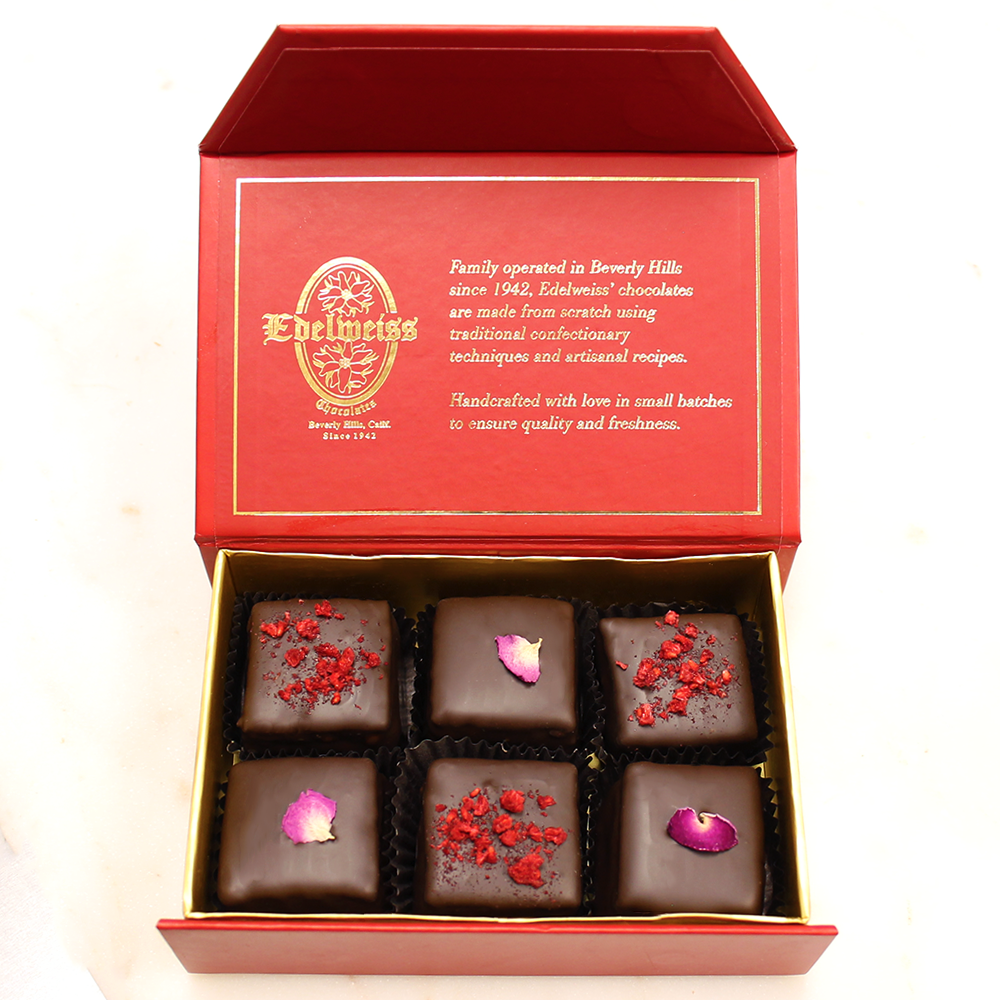 Raspberry & Rose Marshmallow Assortment - Edelweiss Chocolates