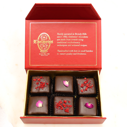 Raspberry & Rose Marshmallow Assortment - Edelweiss Chocolates
