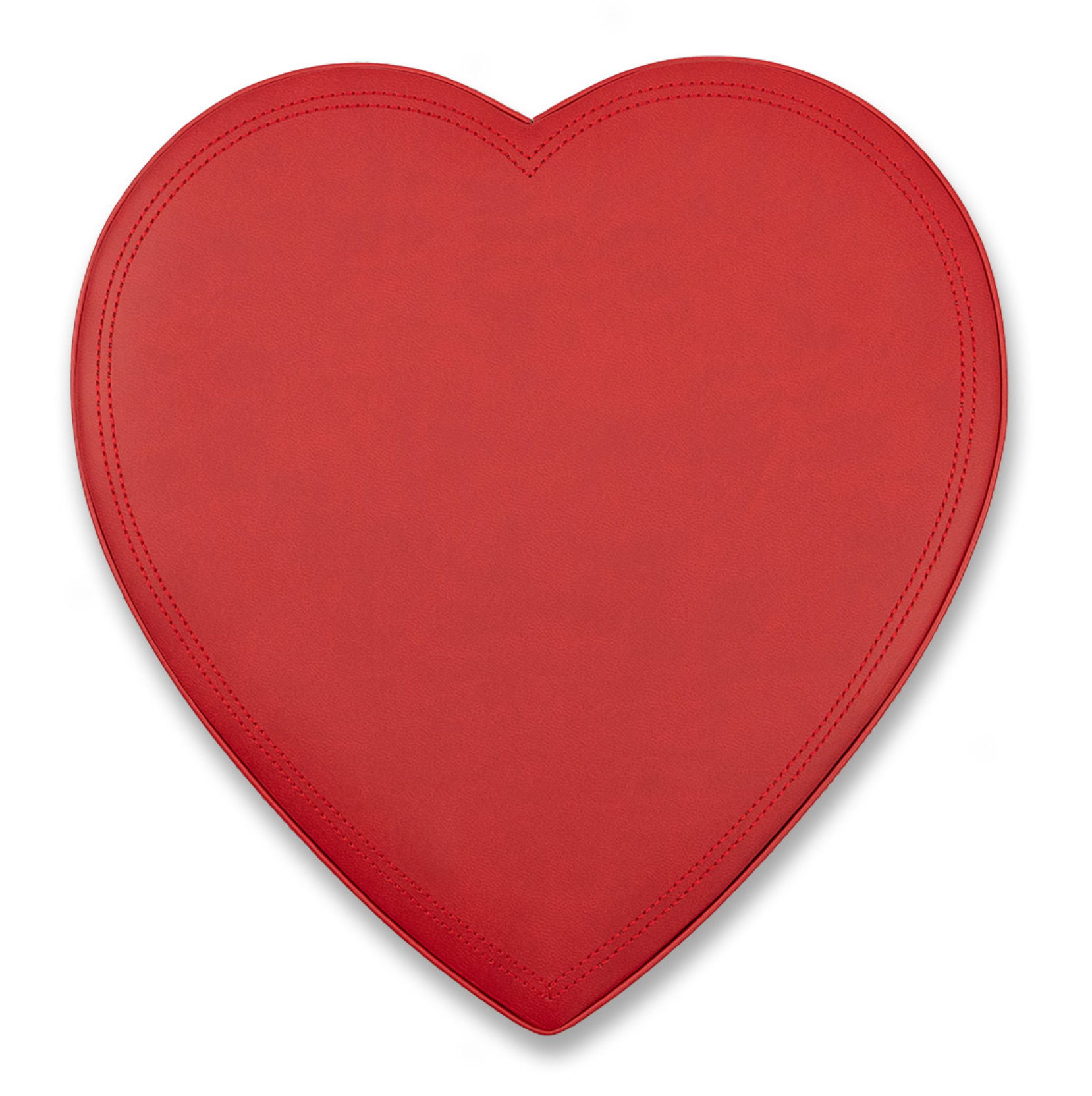 Red Leather Heart Box (1lb)