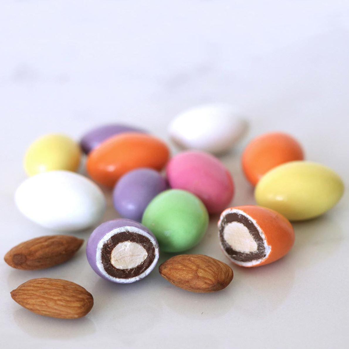 Milk Chocolate Jordan Almonds - Edelweiss Chocolates