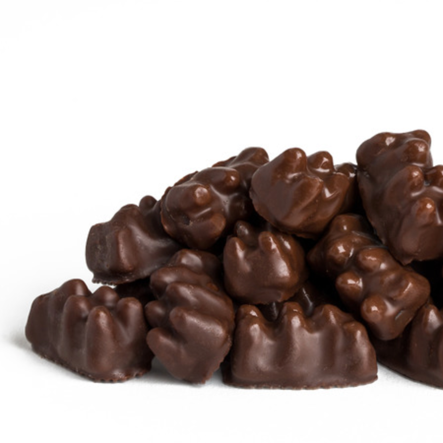 Natural Dark Chocolate Gummy Bears - Edelweiss Chocolates