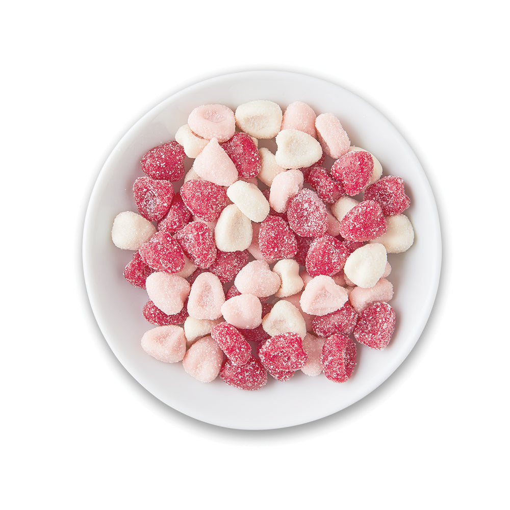 Petite Sour Hearts - Edelweiss Chocolates - Gourmet Premium Handmade Chocolates made in Beverly Hills and Los Angeles