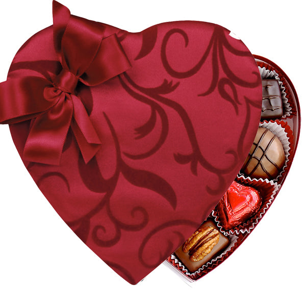 Passion Ivy Heart Box (8oz) - Edelweiss Chocolates