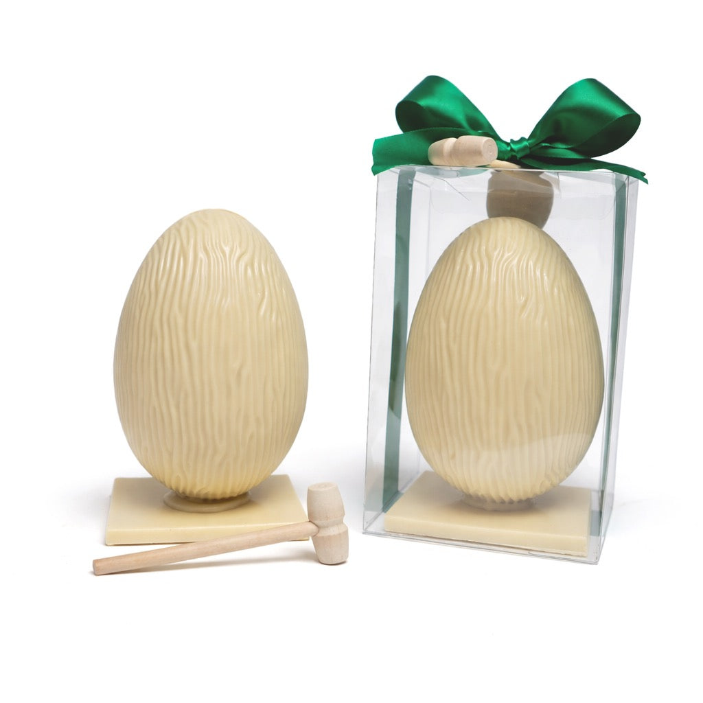 Handmade Chocolate Bark Surprise Egg - Edelweiss Chocolates - Gourmet Premium Handmade Chocolates made in Beverly Hills and Los Angeles