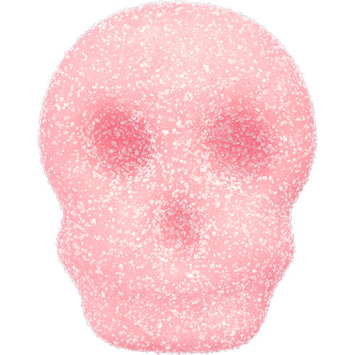 Foamy Strawberry Skulls