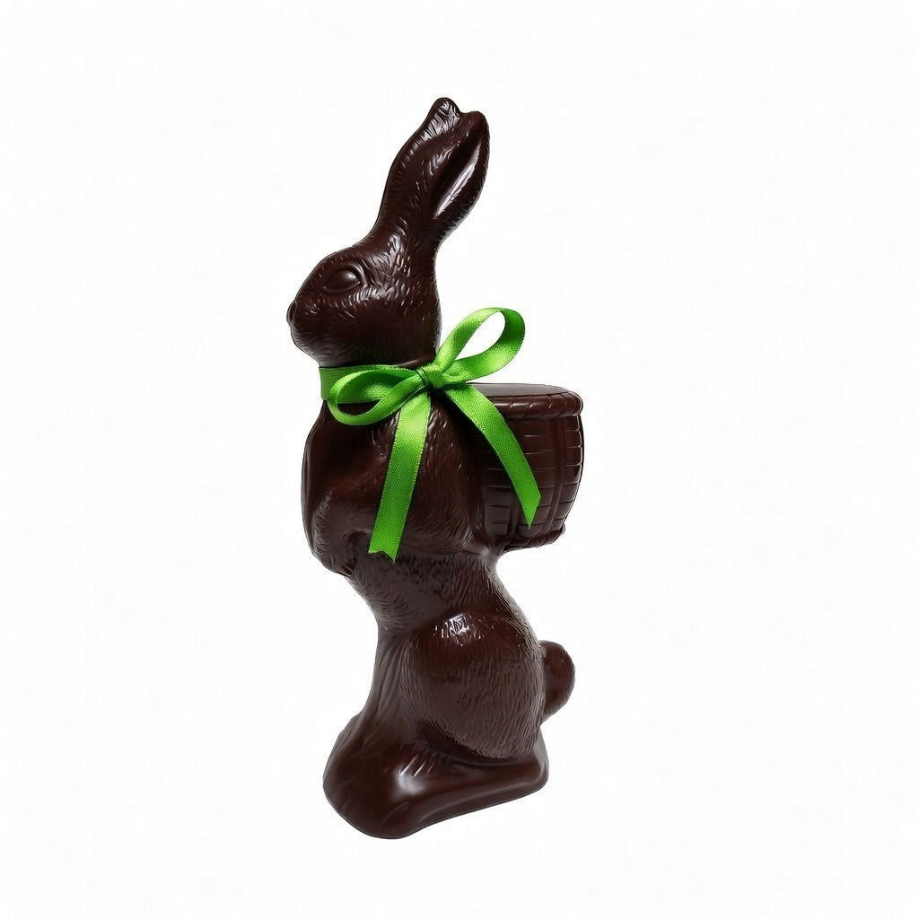Louisa - XL Chocolate Bunny - Edelweiss Chocolates - Gourmet Premium Handmade Chocolates made in Beverly Hills and Los Angeles