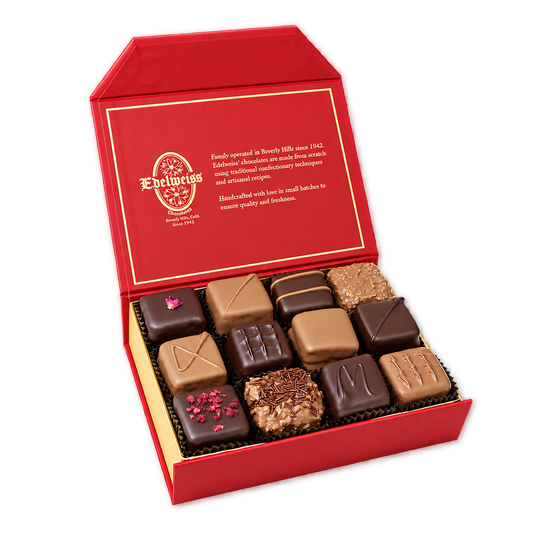 Gourmet Chocolate Covered Marshmallows - Edelweiss Chocolates handmade in Beverly Hills and Los Angeles