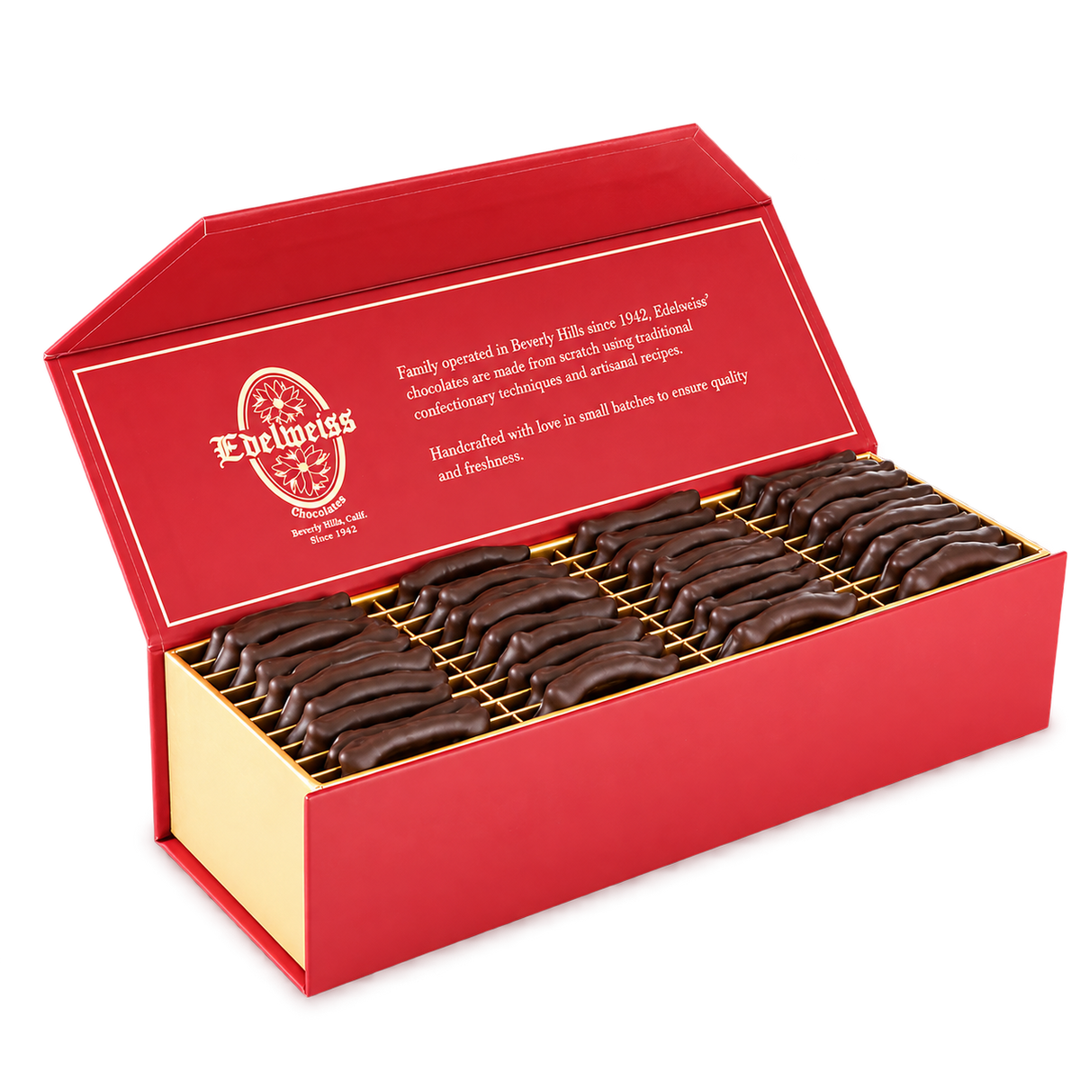 Chocolate Covered Pretzels - Edelweiss Chocolates