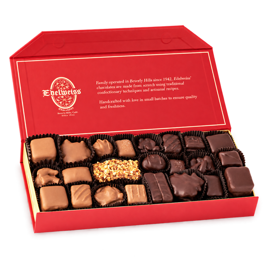 Gourmet Nuts & Chews Assortment - Edelweiss Chocolates made in Los Angeles and Beverly Hills