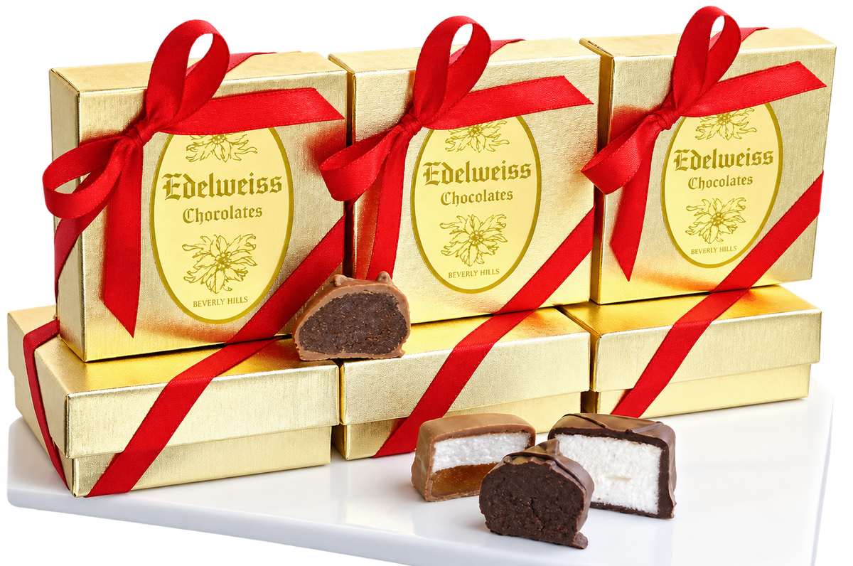 4 Piece Assortment Gift Box - Edelweiss Chocolates