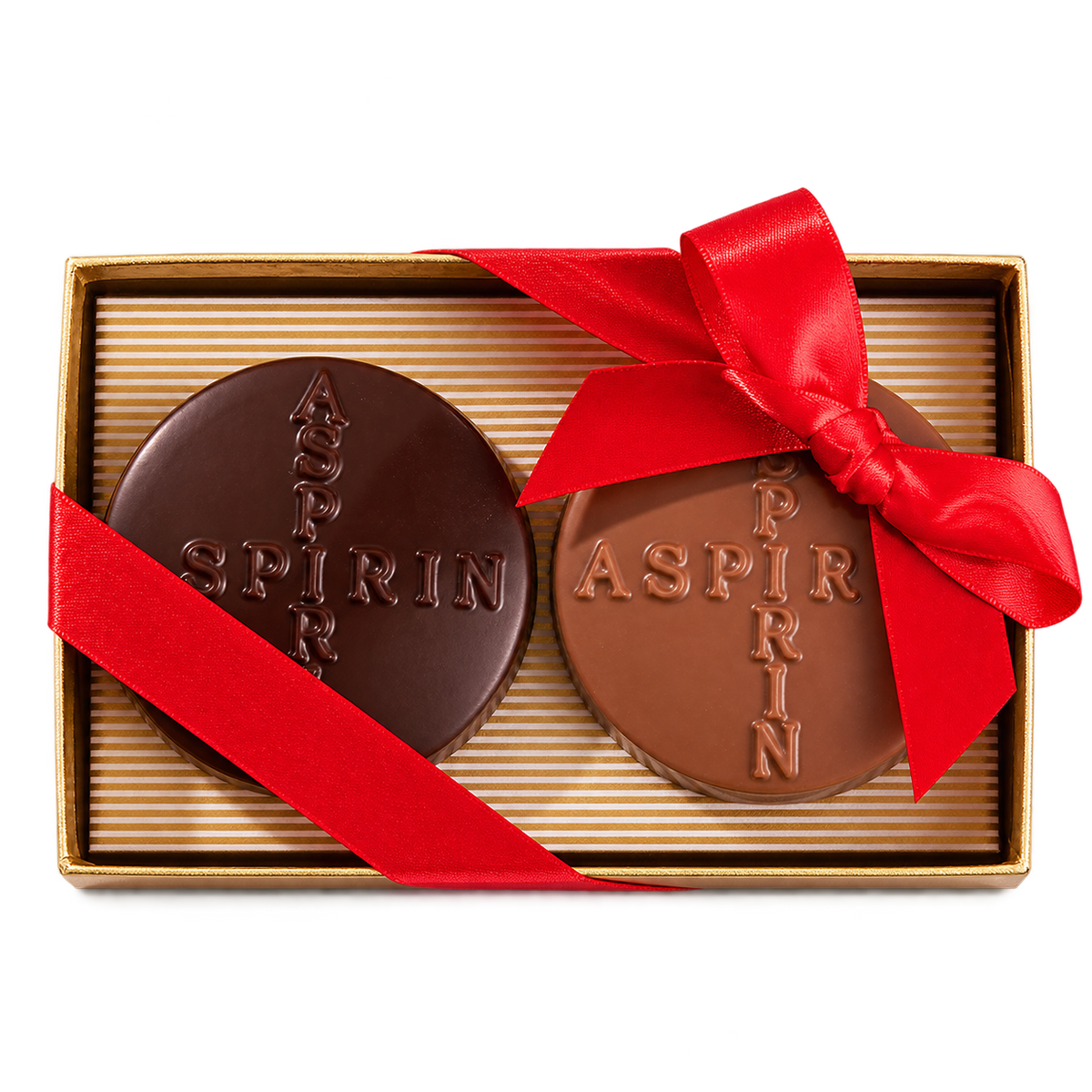 Chocolate Aspirin - Edelweiss Chocolates
