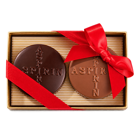 Chocolate Aspirin - Edelweiss Chocolates