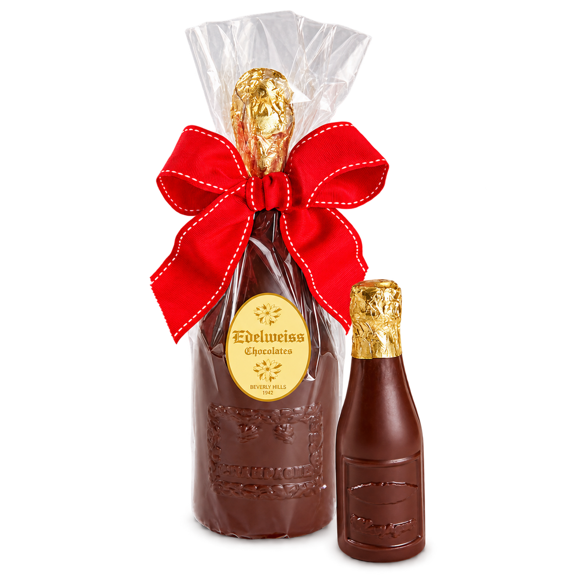 Champagne Bottle (Small) - Edelweiss Chocolates