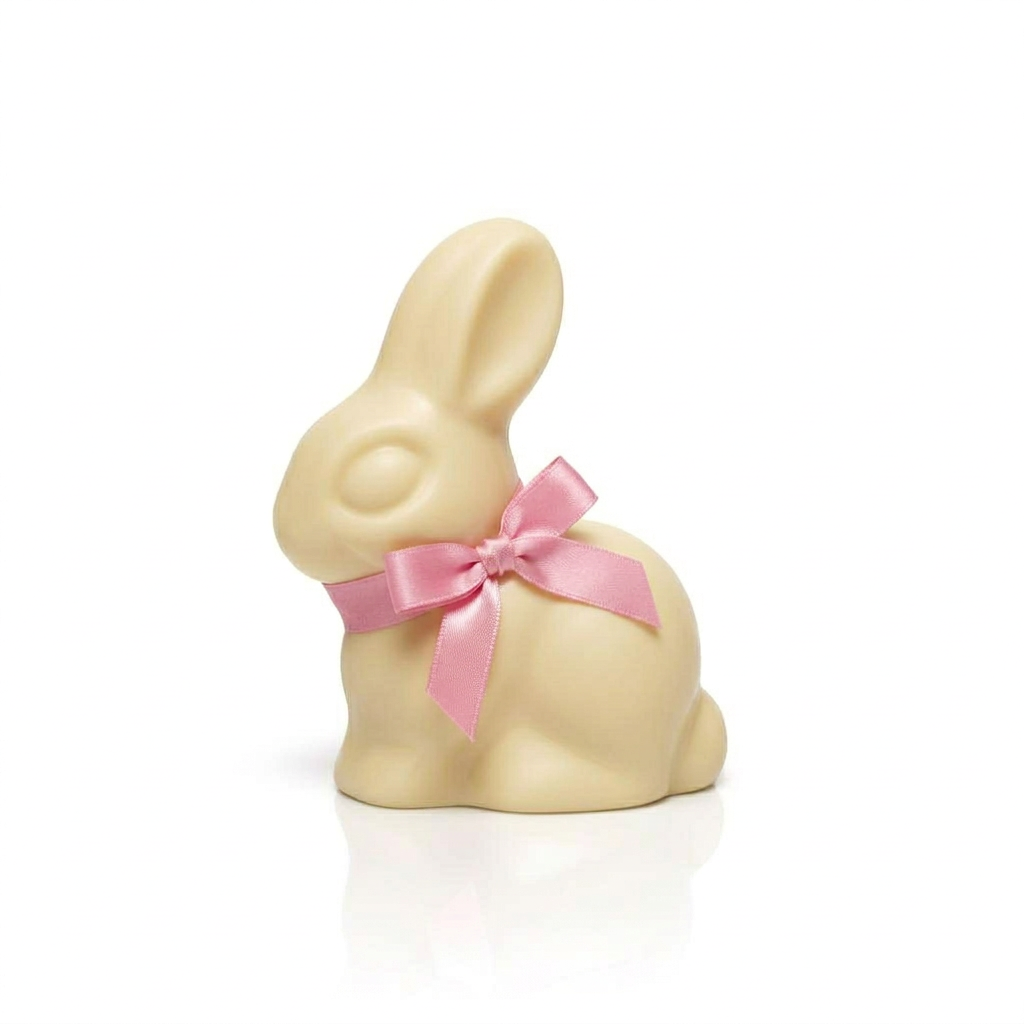 Clara - Mini Chocolate Bunny - Edelweiss Chocolates - Gourmet Premium Handmade Chocolates made in Beverly Hills and Los Angeles