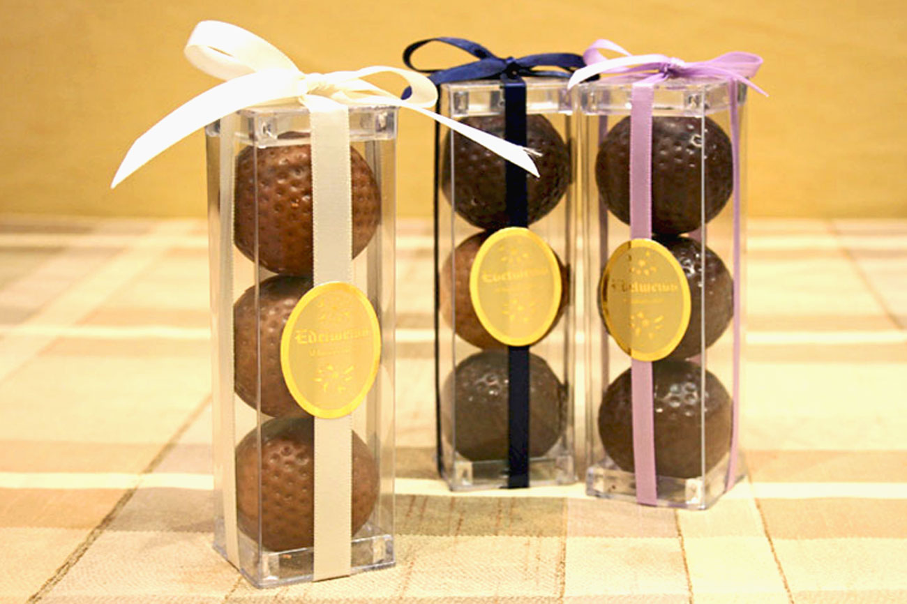Chocolate Golf Balls - Edelweiss Chocolates
