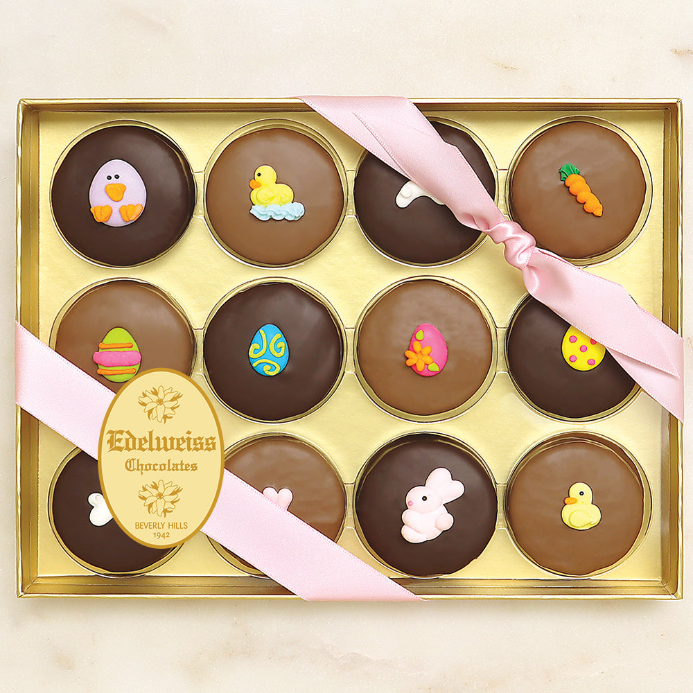 Gourmet Handmade Chocolate Easter Oreos (Large) - Edelweiss Chocolates