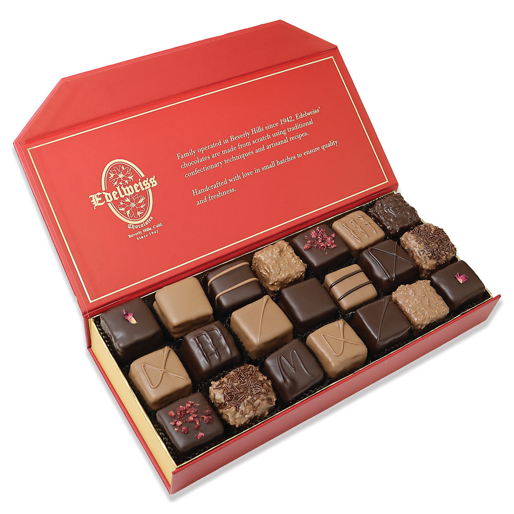 Grand Gift Tower - Edelweiss Chocolates - Gourmet Premium Handmade Chocolates made in Beverly Hills and Los Angeles