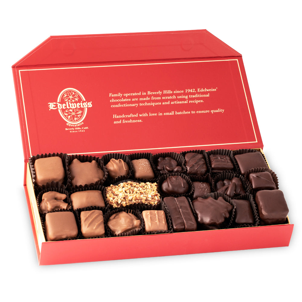 Gourmet Nuts & Chews Assortment - Edelweiss Chocolates made in Los Angeles and Beverly Hills