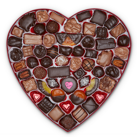 Couture Heart Box (3lb) - Edelweiss Chocolates