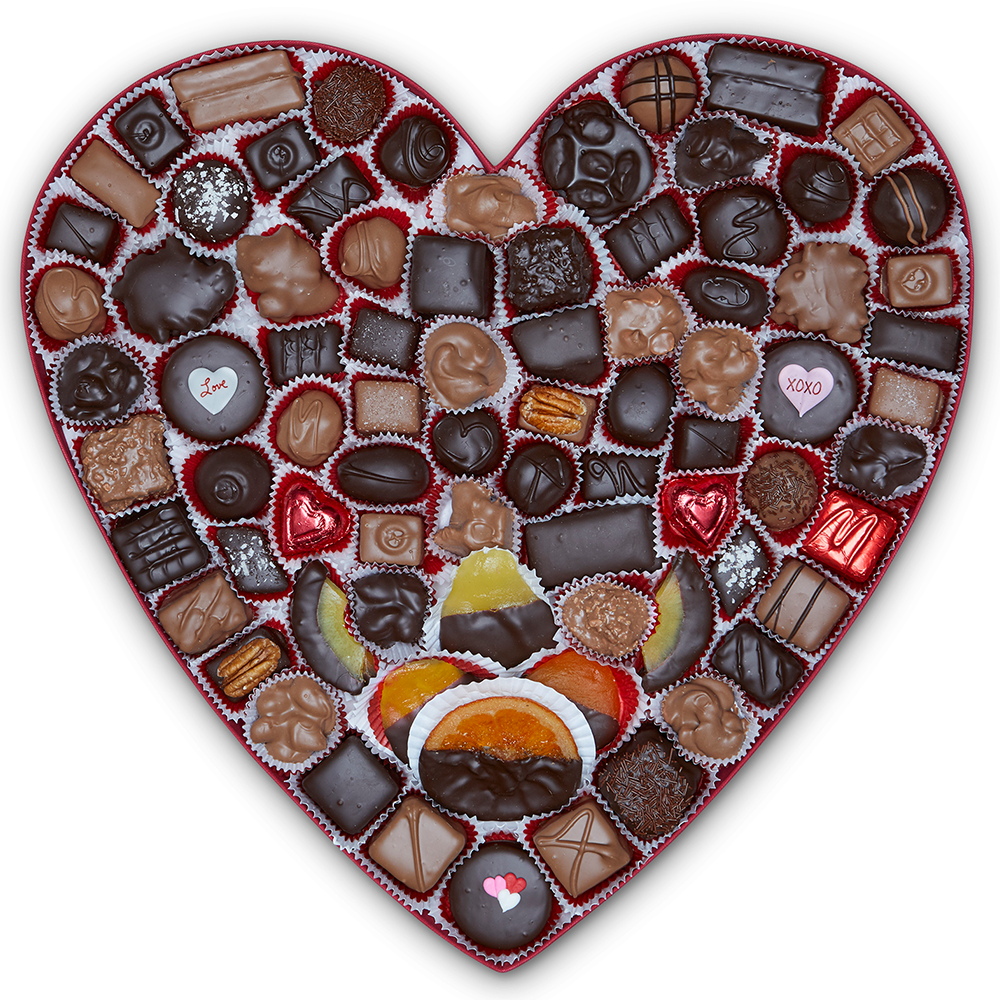 Couture Heart Box (4-5lb) - Edelweiss Chocolates