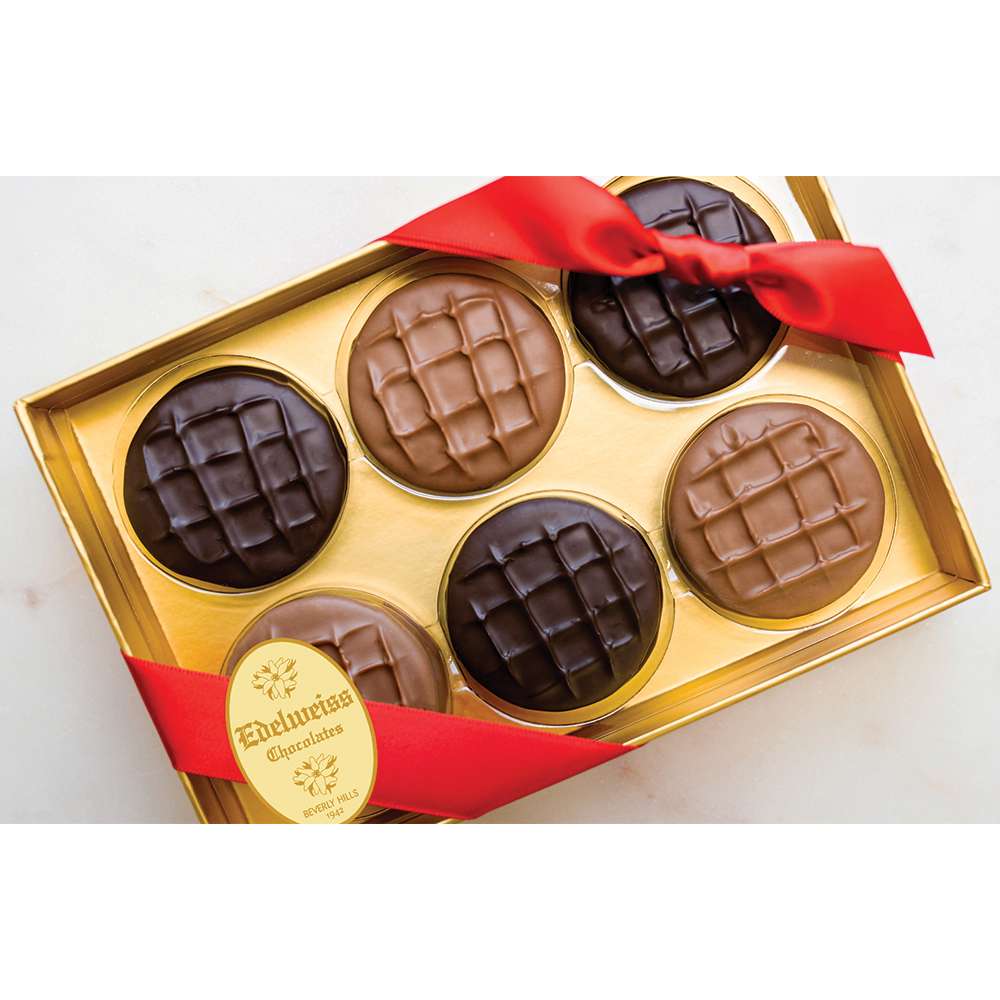 Gourmet Handmade Chocolate Oreos (6 Piece Gift Box) - Edelweiss Chocolates