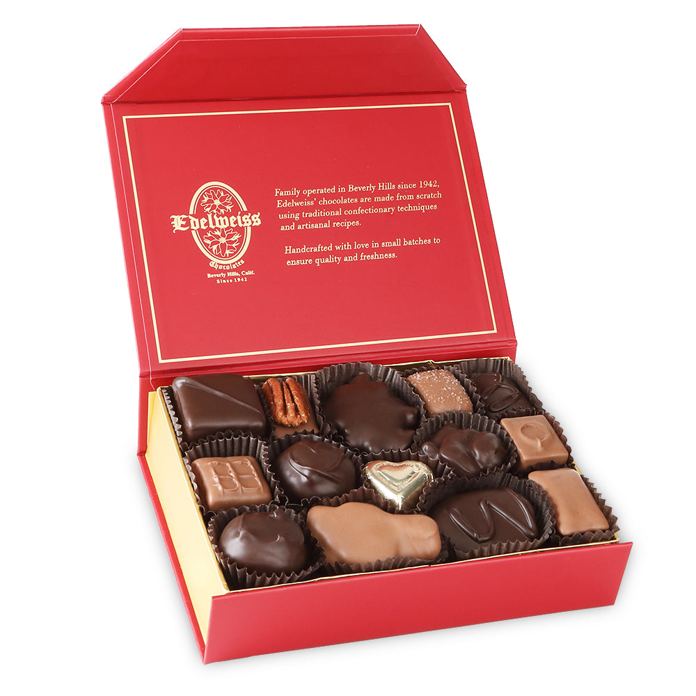 8 oz Assorted Chocolates Gift Box - Gourmet Chocolates handmade in Beverly Hills and Los Angeles since 1942. Only using premium chocolate