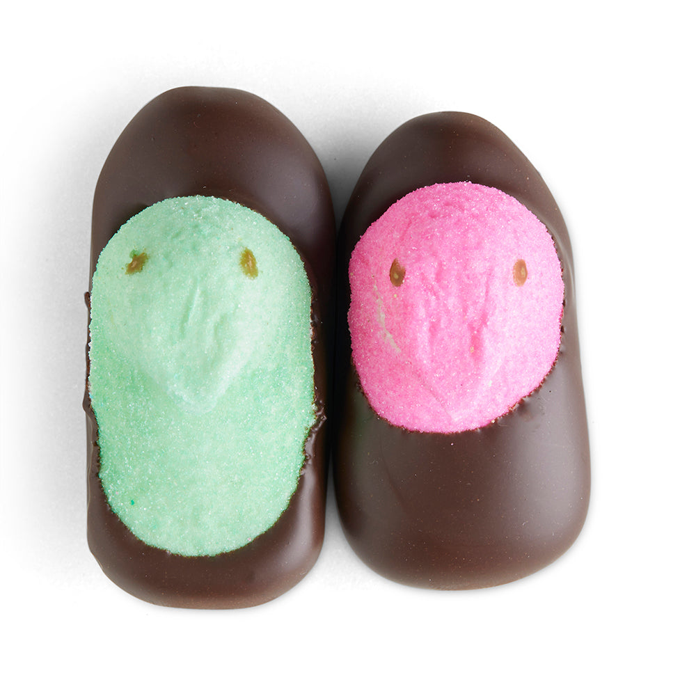 Chocolate Dipped Peeps - Edelweiss Chocolates