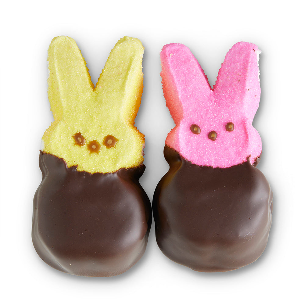 Chocolate Dipped Peeps - Edelweiss Chocolates