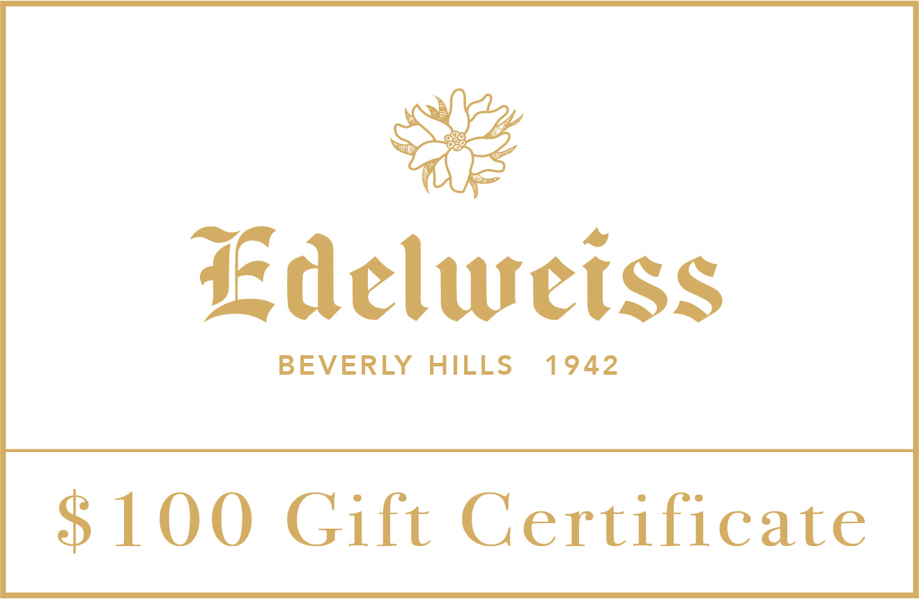 Gift Card - Edelweiss Chocolates - Gourmet Premium Handmade Chocolates made in Beverly Hills and Los Angeles