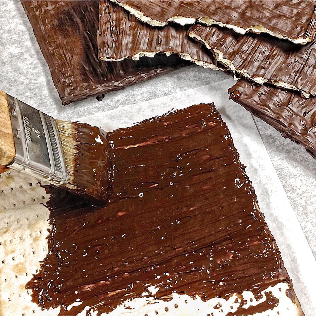 Chocolate Covered Matza Sheets - Edelweiss Chocolates