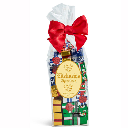 Milk Chocolate Foiled Presents - Edelweiss Chocolates