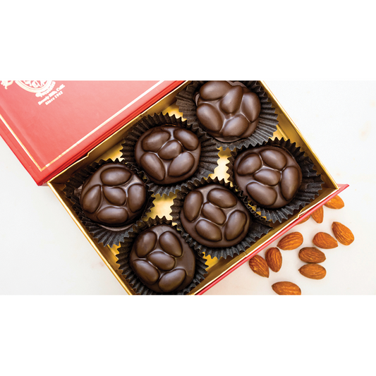 Chocolate Mini Almond Barks - Edelweiss Chocolates